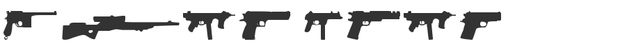 Guns Font