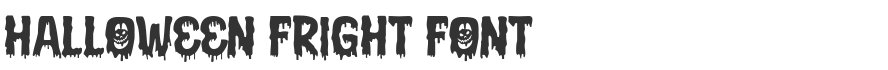 Halloween Fright Font