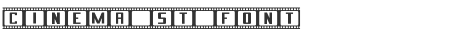 Cinema ST Font