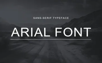 Arial Font