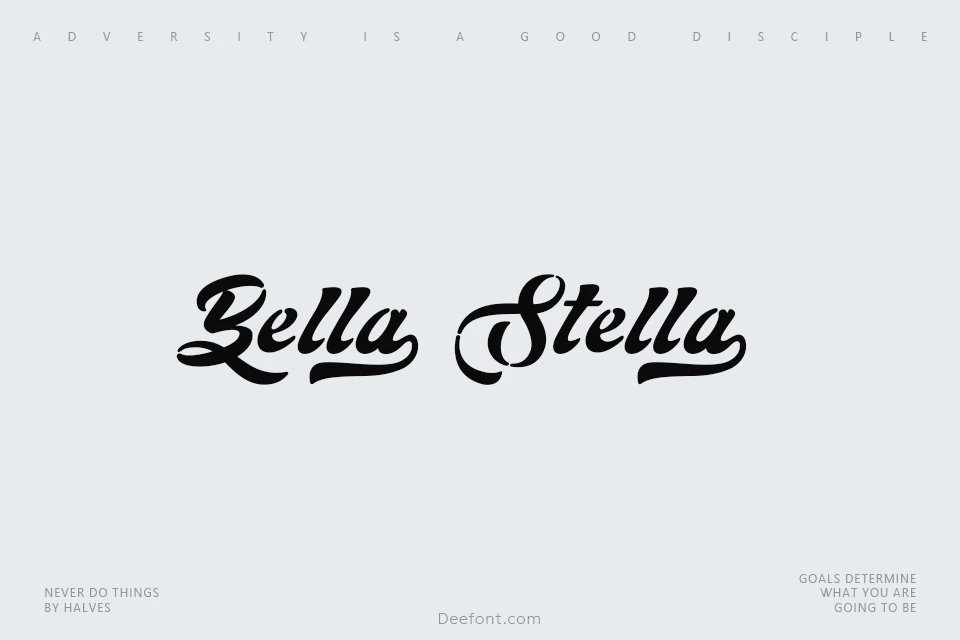 Bella Stella Font