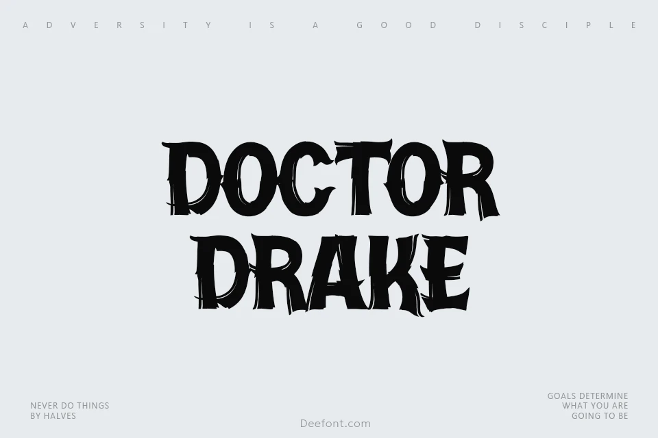 Doctor Drake Font