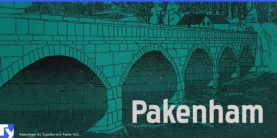 Pakenham Font