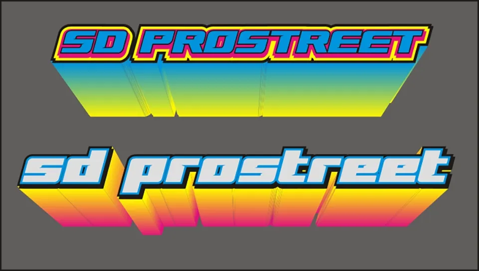 SD Prostreet Font