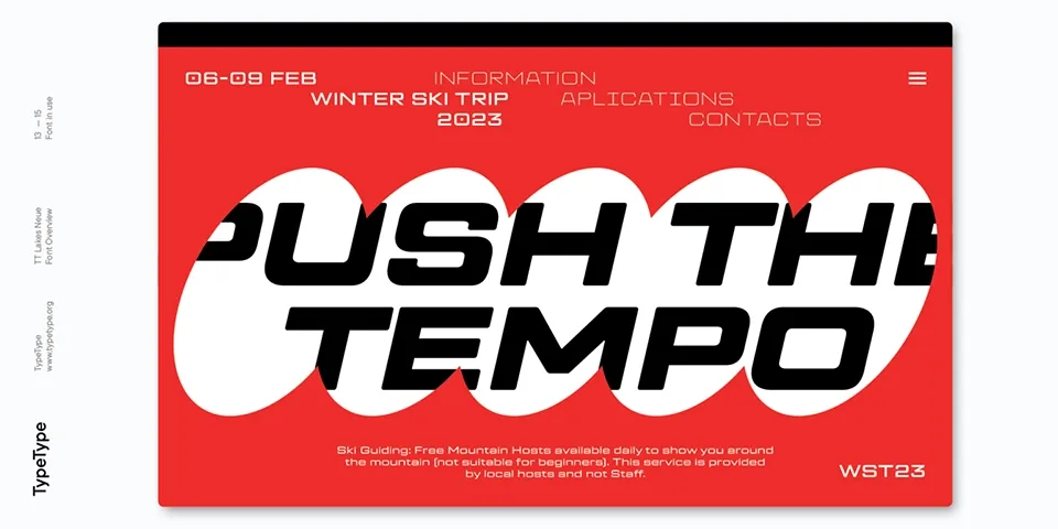 TT Lakes Neue Font Family