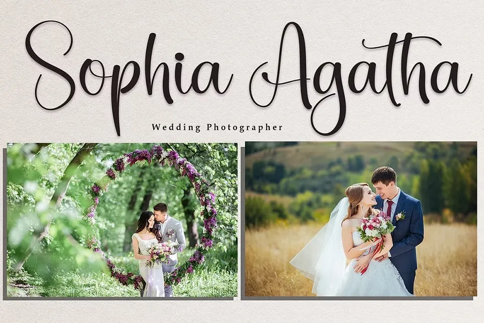 Alphabet Script Font