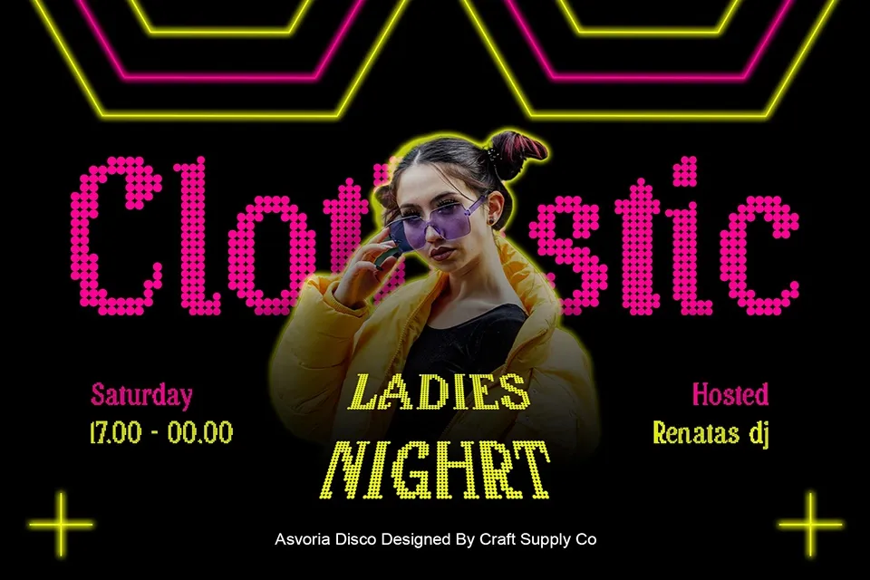 Asvoria Disco Font