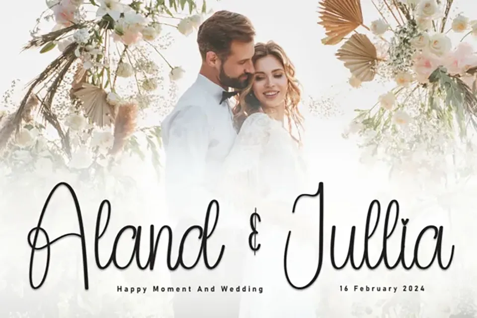 Baby Vintage Script Font