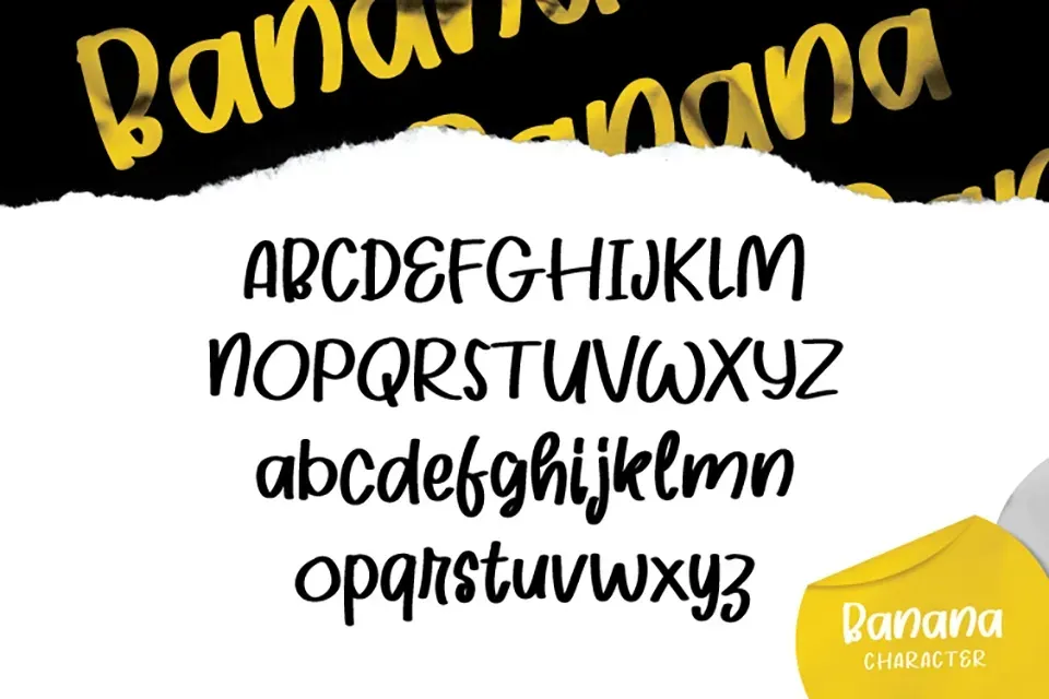 Banana Font