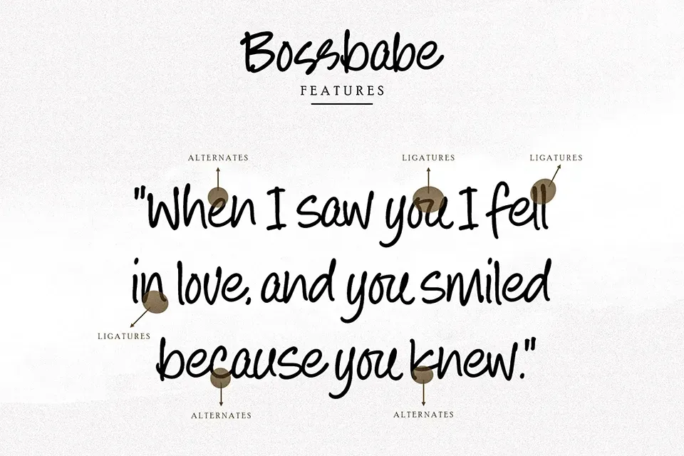 Bossbabe Font