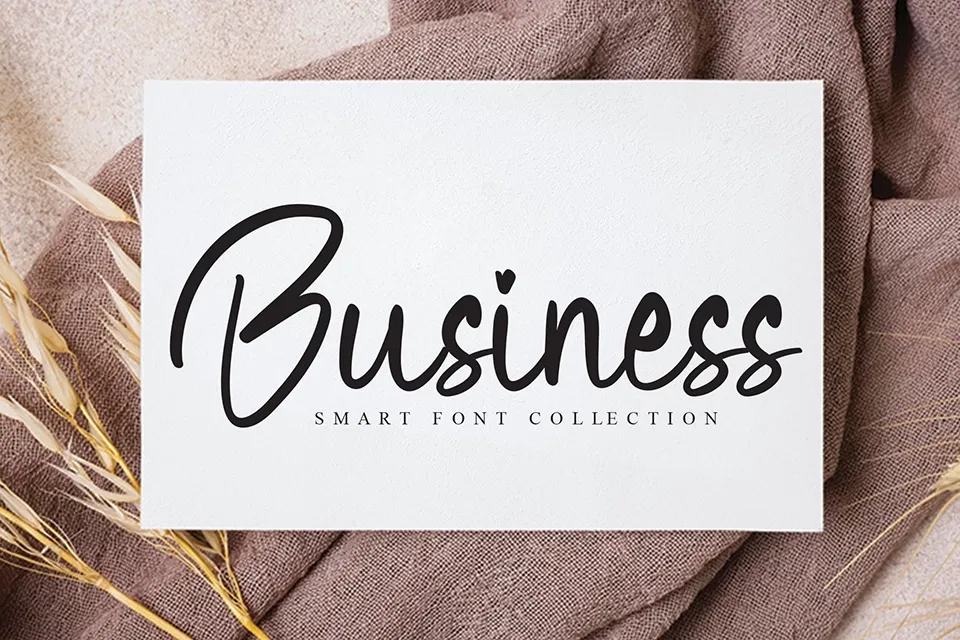 Boyfriend Script Font