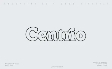 Centrio Font