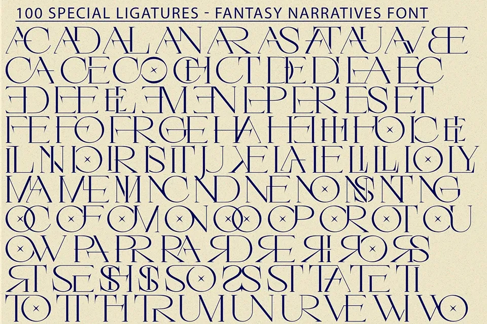 Fantasy Narratives Font