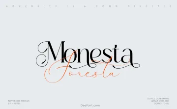 Foresta Monesta Font Duo