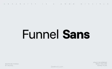 Funnel Font Family
