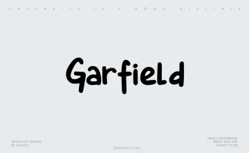 Garfield Font