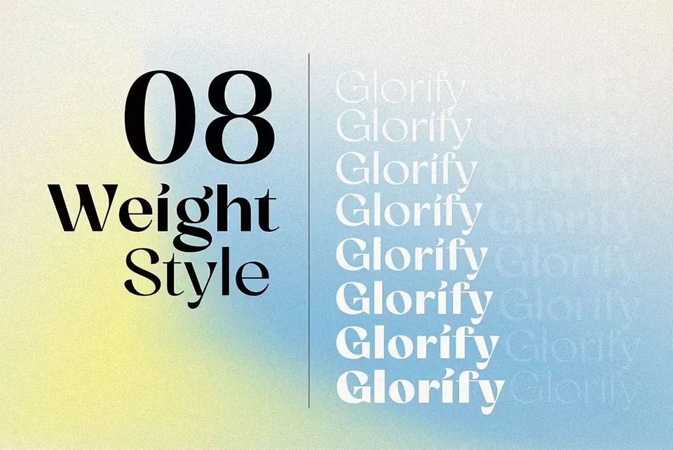 Glorify Sans Font Family