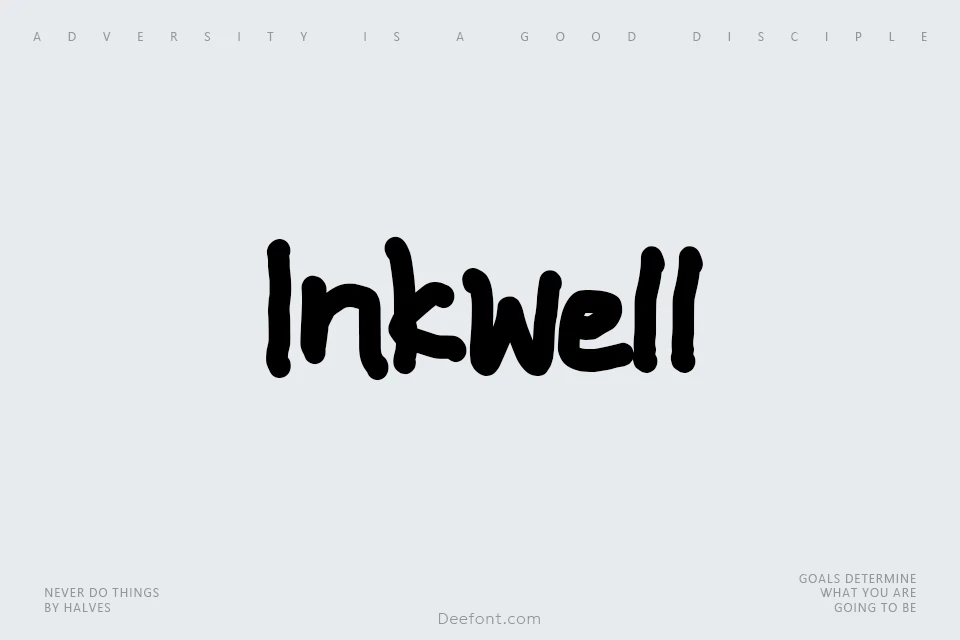 Inkwell Font