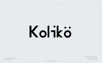 Kolikö Font