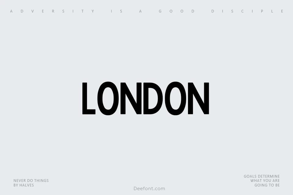 London Font