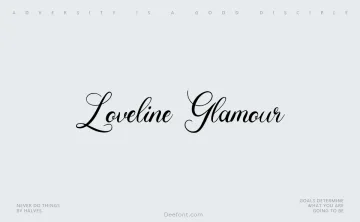 Loveline Glamour Font