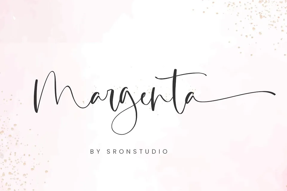 Margenta Calligraphy Font