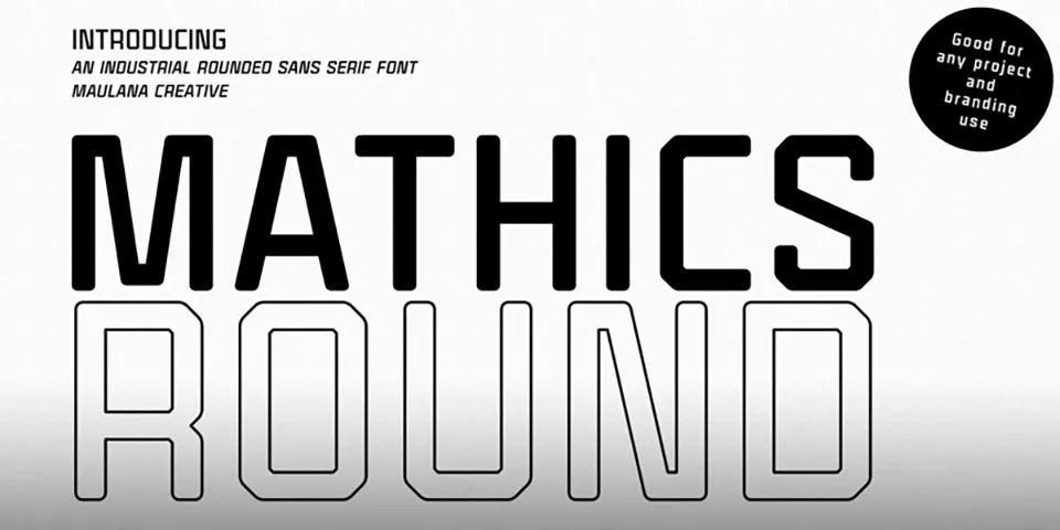 Mathics Font