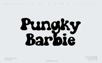 Pungky Barbie Font