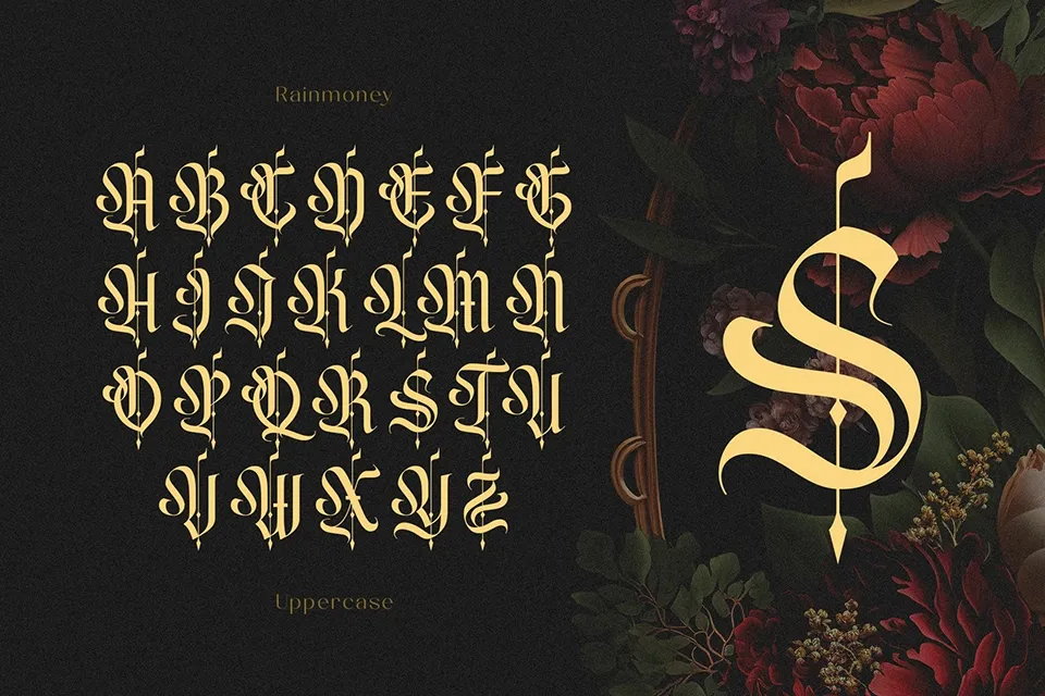 Rain Money Font