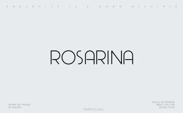Rosarina Font