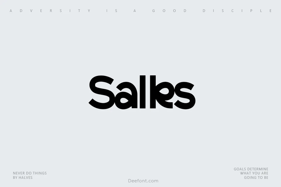 Salks Font
