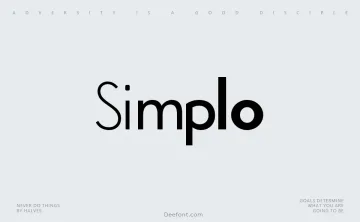 Simplo Font Family