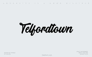 Telford Town Font