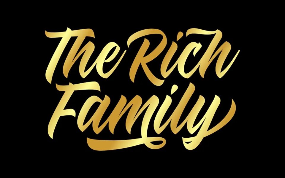 The Rich Family Font