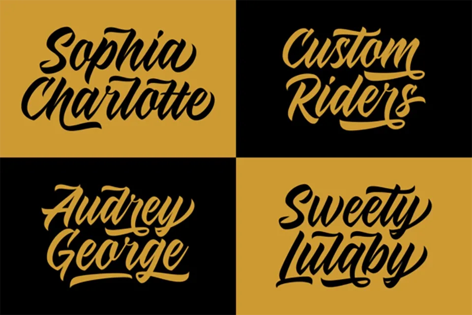 The Rich Family Font