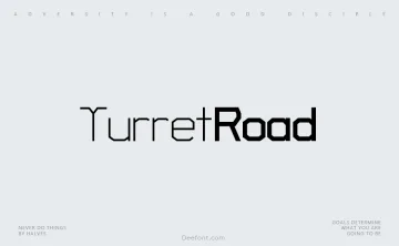 Turret Road Font Family
