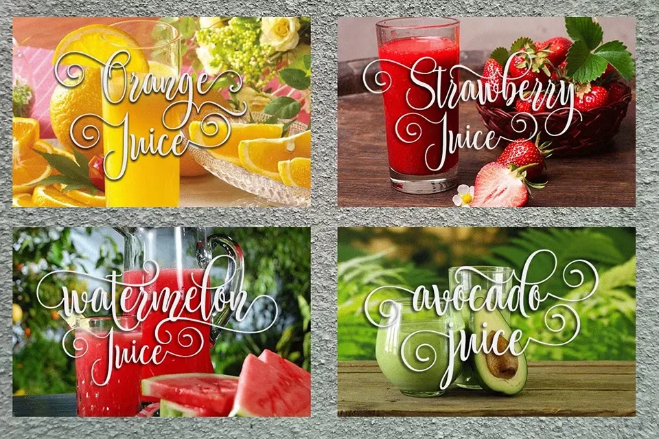 Valentina Calligraphy Font