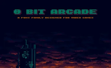 8-bit Arcade Font