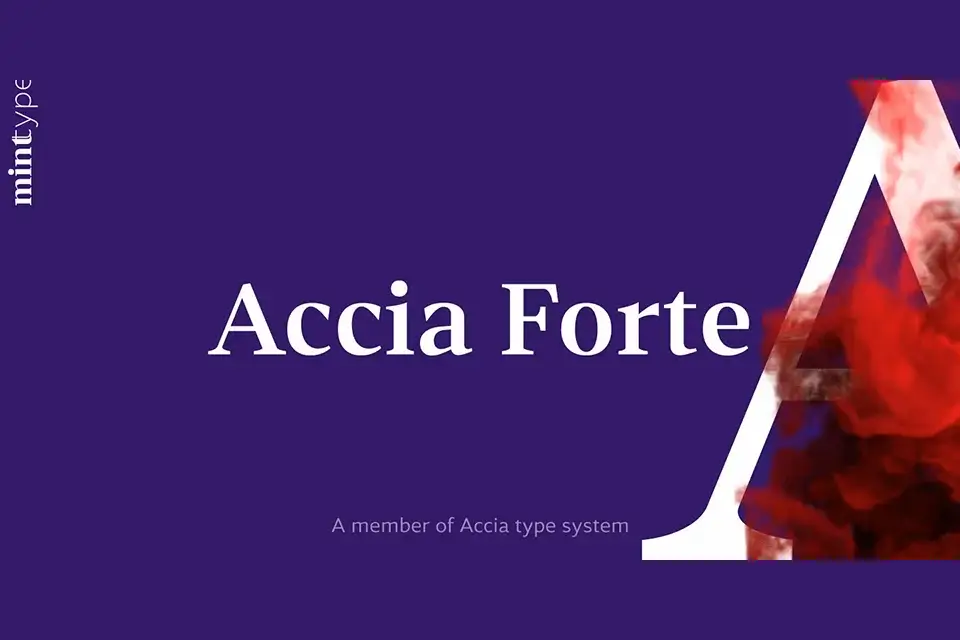 Accia Forte Font Family