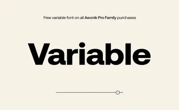 Aeonik Pro Font Family