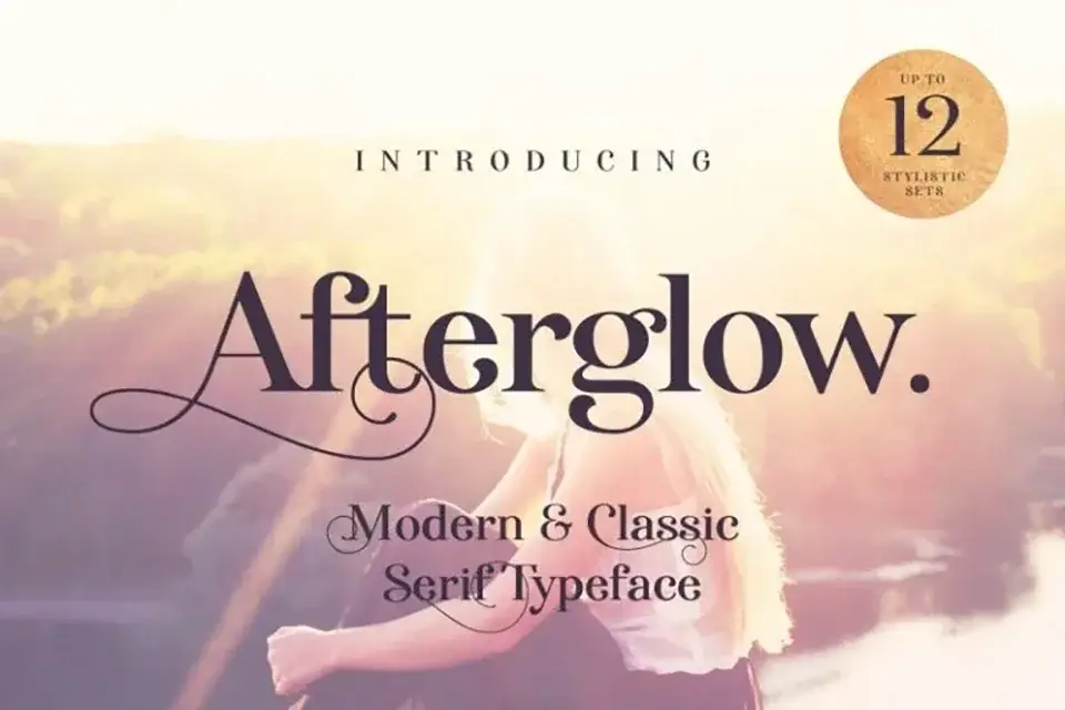 Afterglow Font