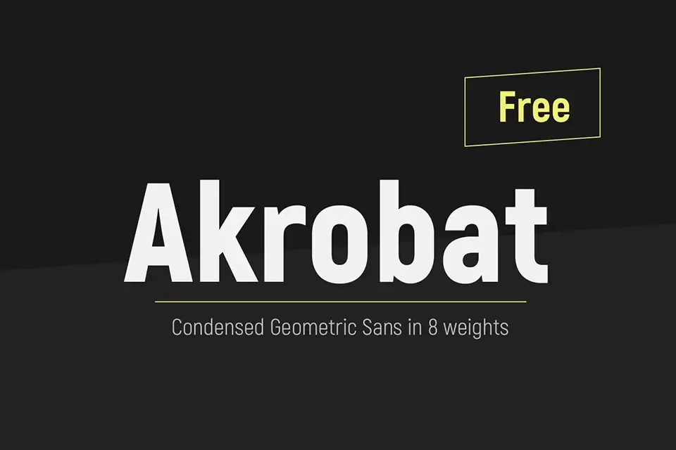 Akrobat Font Family