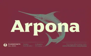 Arpona Font Family