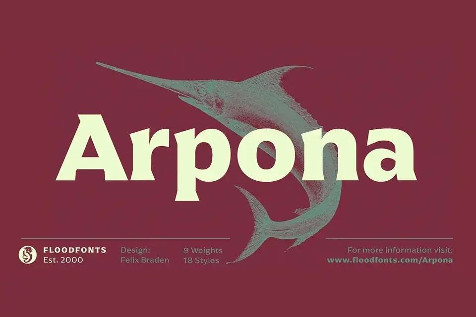 Arpona Font Family