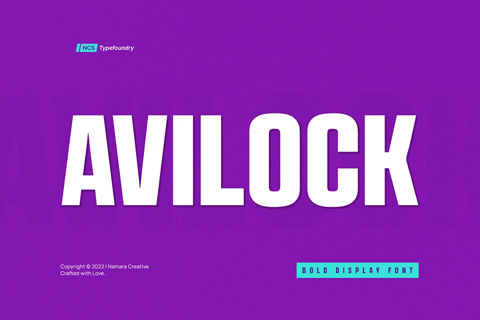 Avilock font download