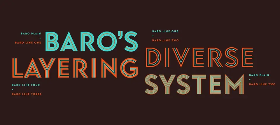 Baro Font Family