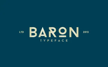 Baron Neue Font Family