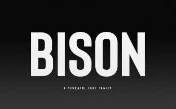 Bison Font Family