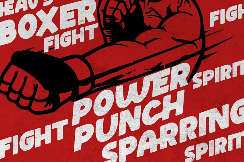 Boxer Punch Font