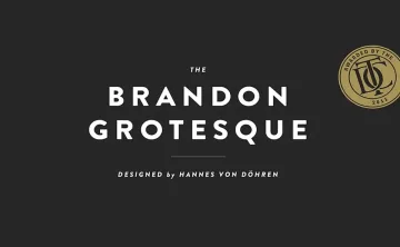 Brandon Grotesque Font Family